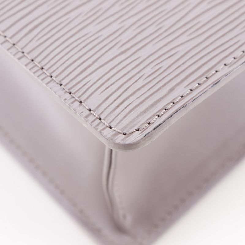 Louis Vuitton Sac Plastic Tote Bag M5207b Epi Leather Lilac Light Purple Unisex