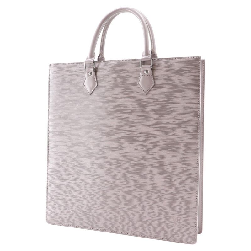 Louis Vuitton Sac Plastic Tote Bag M5207b Epi Leather Lilac Light Purple Unisex