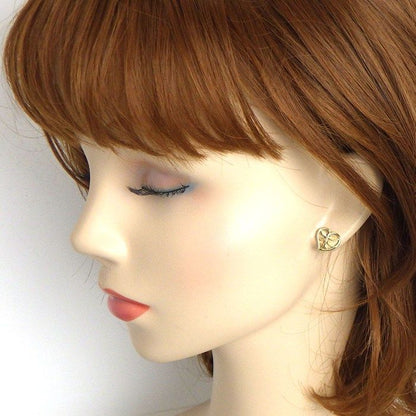 Tiffany & Co Tiffany & Co Earrings Heart Leaf 18K Yellow Gold