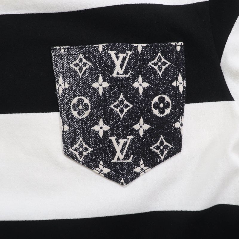 Louis Vuitton 23SS 1aauox 100% Cotton Denim Monogram Pocket Chain Decoration