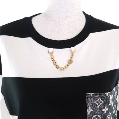 Louis Vuitton 23SS 1aauox 100% Cotton Denim Monogram Pocket Chain Decoration