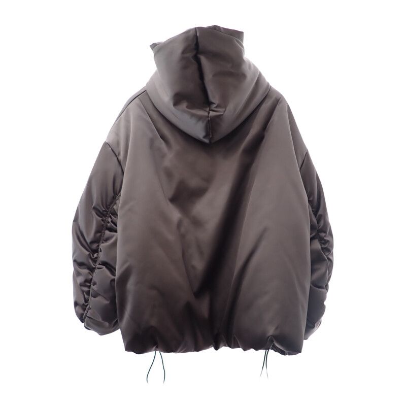 Louis Vuitton LV Embroidery Oversize Bomber Jacket 50 Blouson Nylon Gray Men's