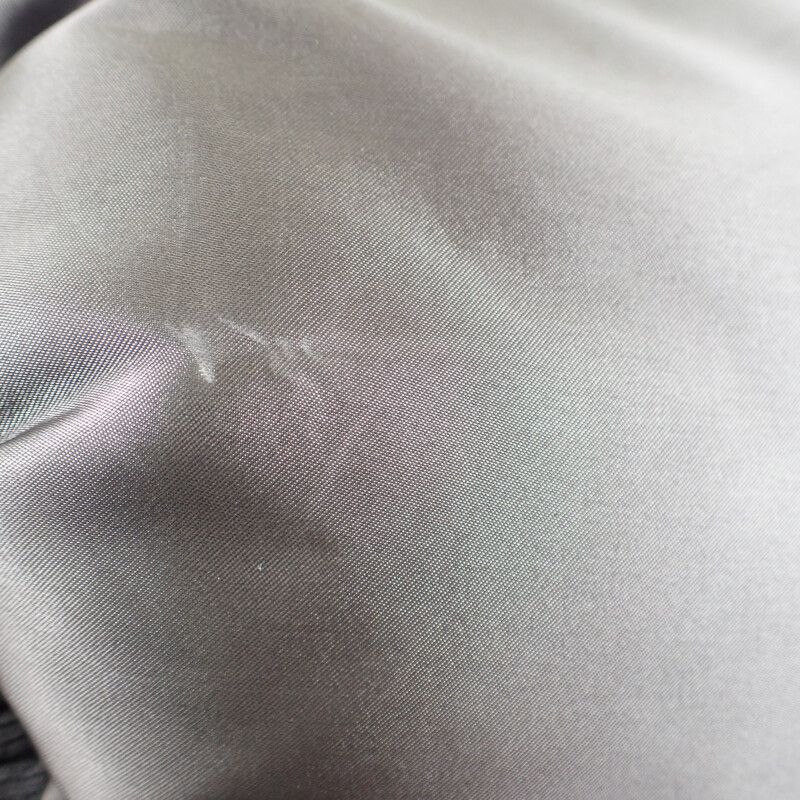 Louis Vuitton LV Embroidery Oversize Bomber Jacket 50 Blouson Nylon Gray Men's