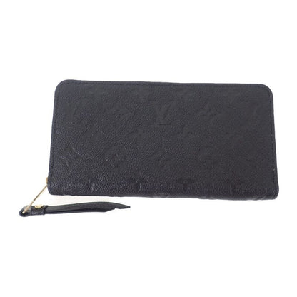 Louis Vuitton Zippy Wallet M61864 Long Wallet Monogram Empreinte Black Ladies