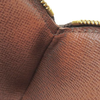 Louis Vuitton Coin Case Porte Monet Ron Monogram Canvas Monogram Gold Hardware