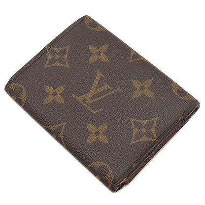 Louis Vuitton Card Case Envelop Carte de Visite Monogram Canvas Monogram Gold