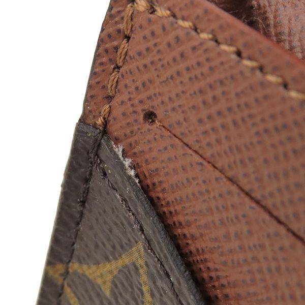 Louis Vuitton Card Case Envelop Carte de Visite Monogram Canvas Monogram Gold