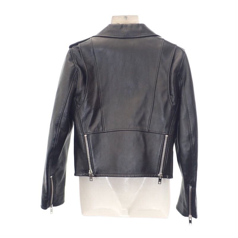 Celine Classic Biker Jacket 38 2e134050o.38no Riders Jacket Lambskin Black