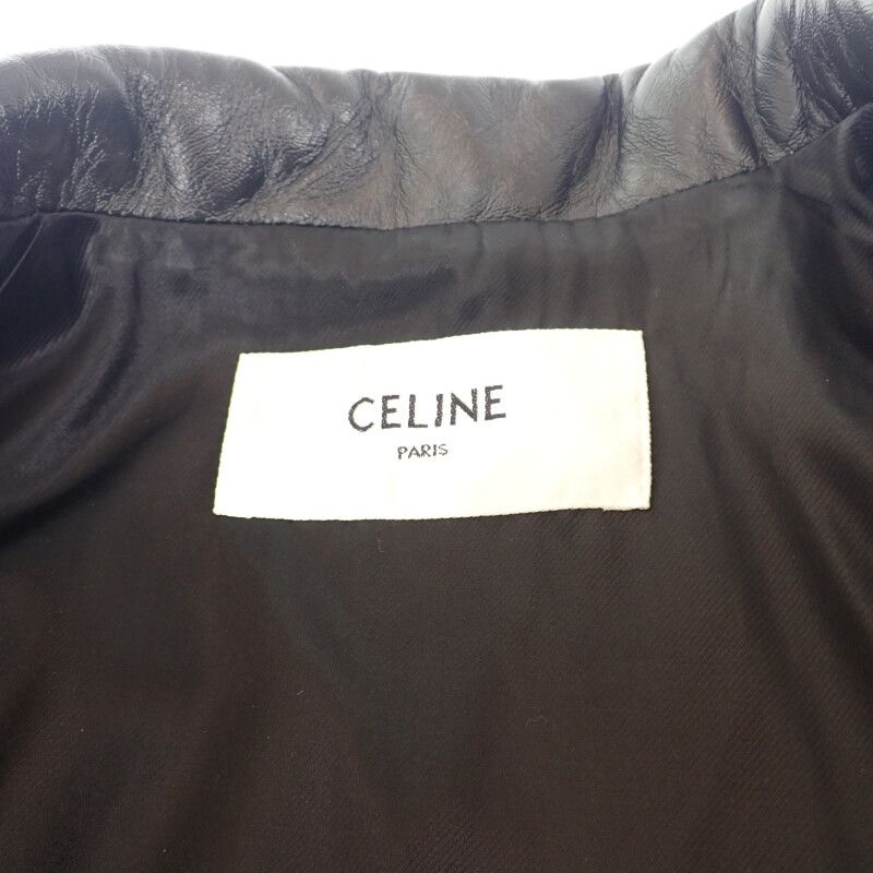 Celine Classic Biker Jacket 38 2e134050o.38no Riders Jacket Lambskin Black
