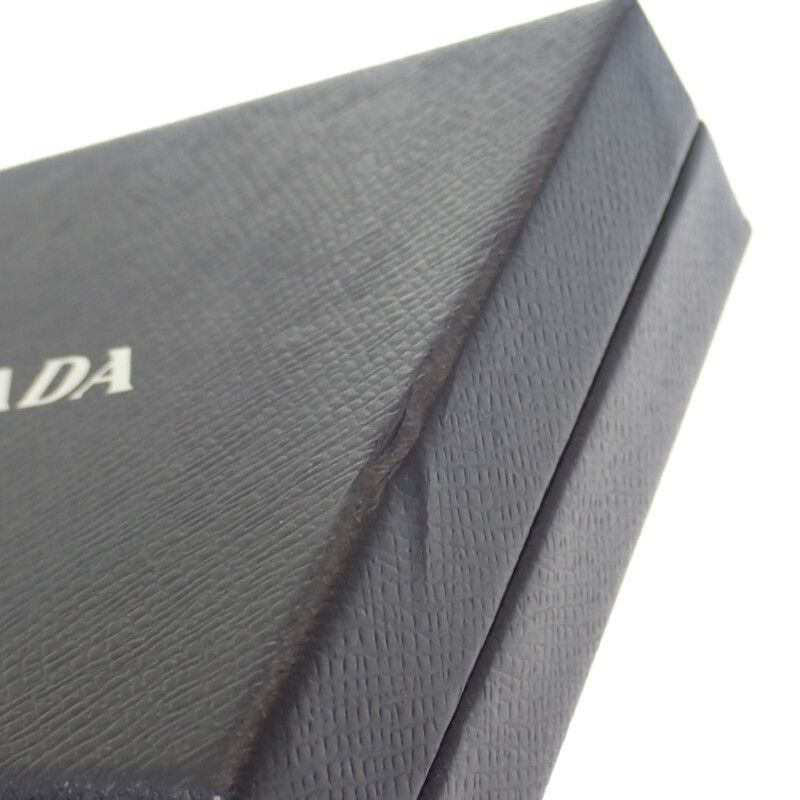 Prada Re-nylon Tessuto Compact Wallet 1mv204 Bifold Wallet Saffiano Nylon Black