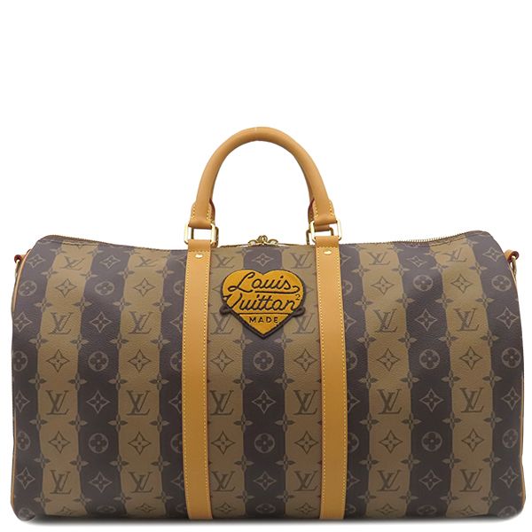 Louis Vuitton Boston Bag Keepall Bandouliere 50 Monogram Canvas Monogram