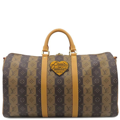 Louis Vuitton Boston Bag Keepall Bandouliere 50 Monogram Canvas Monogram