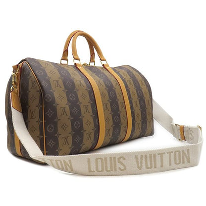 Louis Vuitton Boston Bag Keepall Bandouliere 50 Monogram Canvas Monogram
