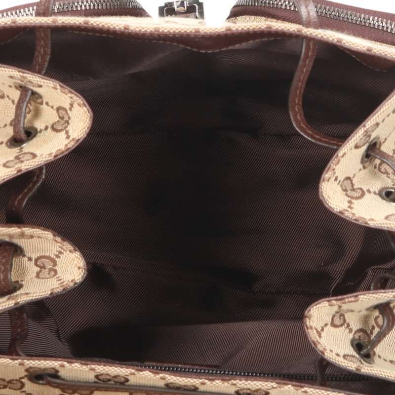 Gucci 114552 Jackie GG Pattern Backpack Men's