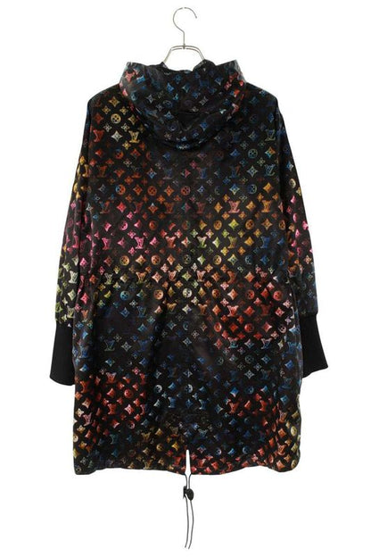 Louis Vuitton 22SS Rw221w KT7 Fmow20 Monogram Allover Hooded Nylon Coat Men 32