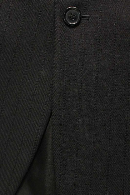 Saint Laurent Paris 749451 Y1h20 Chain Stripe Tailored Jacket Men's 46