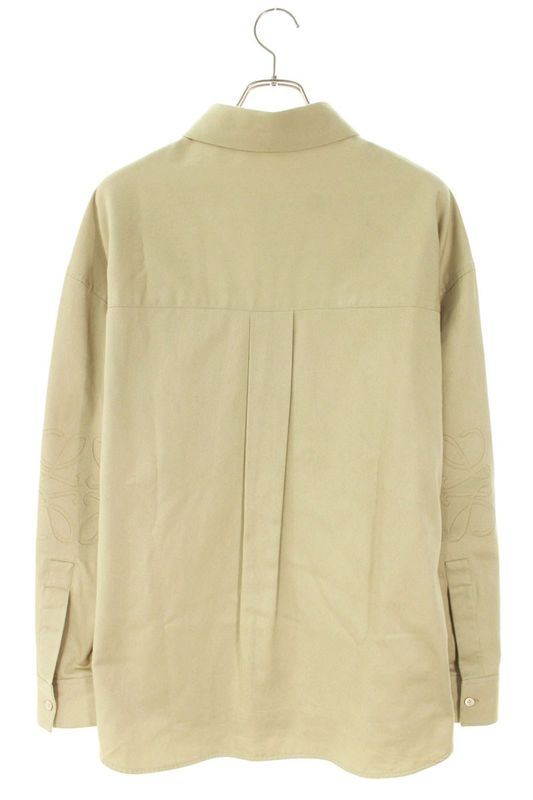 Loewe H526y05x79 Sleeve Anagram Work Long Sleeve Shirt Men 38
