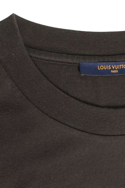 Louis Vuitton Rm251m NPG Hsy98w Washed Logo Print T-shirt Men's XL