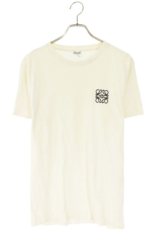 Loewe H6299000cr Anagram Logo Embroidered T-shirt Men's XS