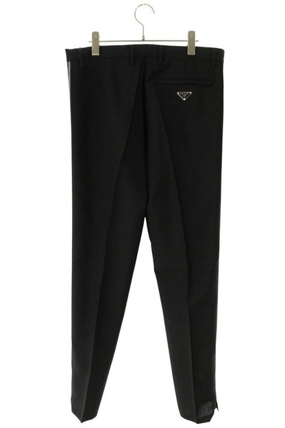 Prada Sph261 Triangle Plate Side Charm Slacks Long Pants Men 46