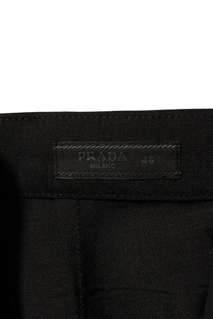 Prada Sph261 Triangle Plate Side Charm Slacks Long Pants Men 46