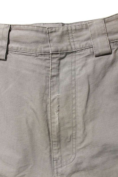 Balenciaga 831384 Tqp13 Damaged Logo Embroidery Cargo Half Pants Men's XXS