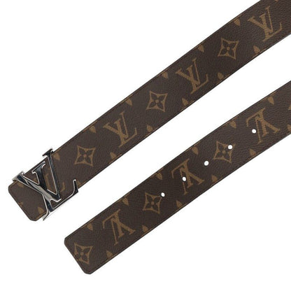 Louis Vuitton M9821 Santure LV Initials Monogram Reversible Belt Men 95 38