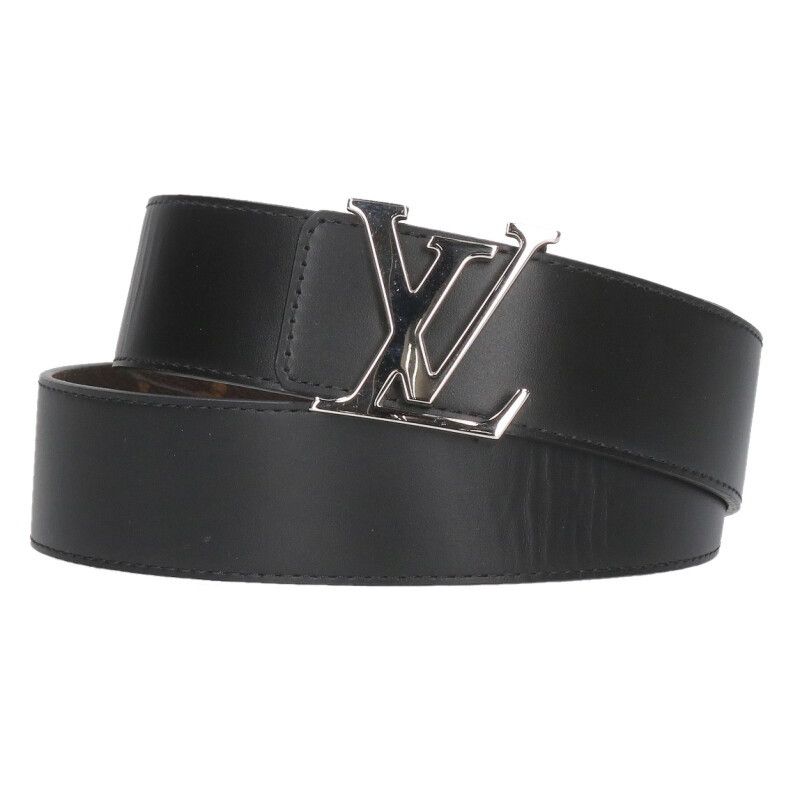 Louis Vuitton M9821 Santure LV Initials Monogram Reversible Belt Men 95 38