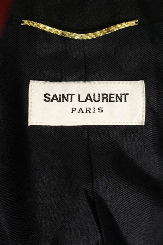 Saint Laurent Paris 350142 Y1620 Cropped Tailored Jacket Women's F36