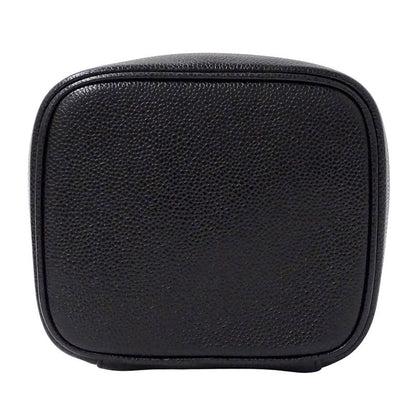 Chanel Bag Ladies Brand Vanity Bag Handbag Caviar Skin Black Gold Hardware