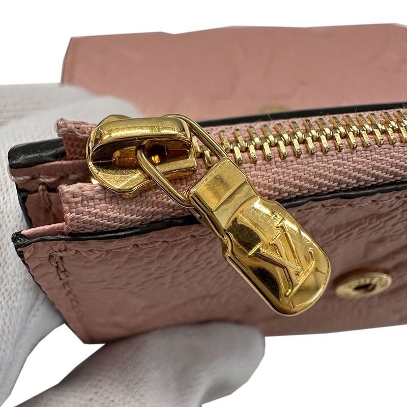 Louis Vuitton Wallets Ladies Branded Trifold Wallet Empreinte Monogram Empreinte