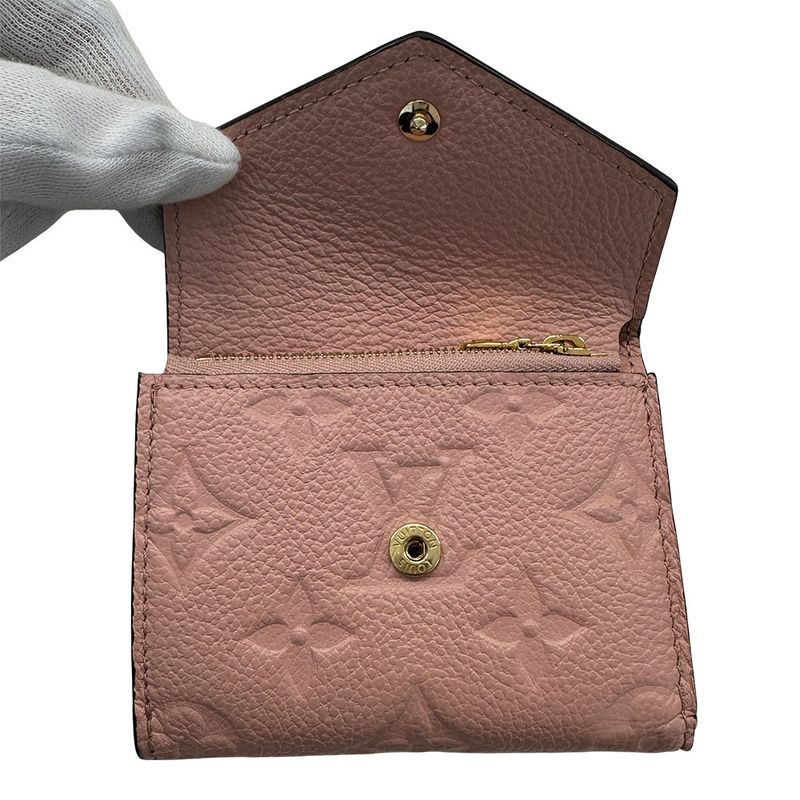 Louis Vuitton Wallets Ladies Branded Trifold Wallet Empreinte Monogram Empreinte