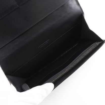 Bottega Veneta Bottega Veneta Intrecciato Fold Over Calf Men's Long Wallet