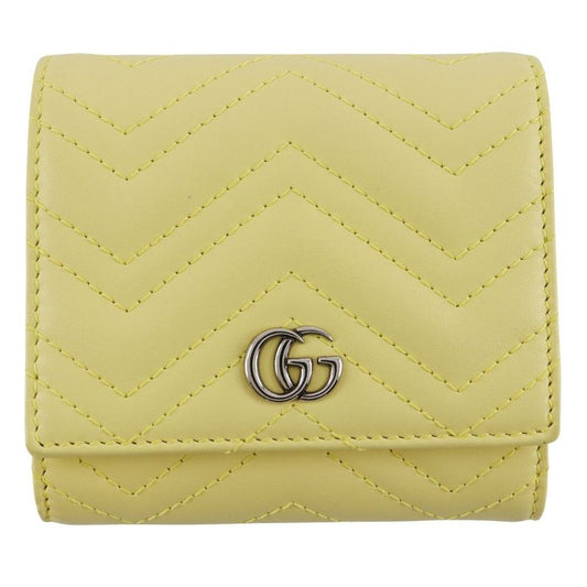 Gucci GG Marmont Wallet 598629 Leather Women's Bifold Wallet