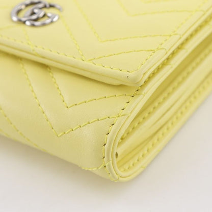 Gucci GG Marmont Wallet 598629 Leather Women's Bifold Wallet