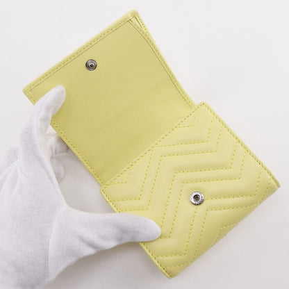 Gucci GG Marmont Wallet 598629 Leather Women's Bifold Wallet