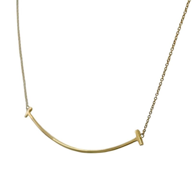Tiffany & Co T-smile Large Necklace
