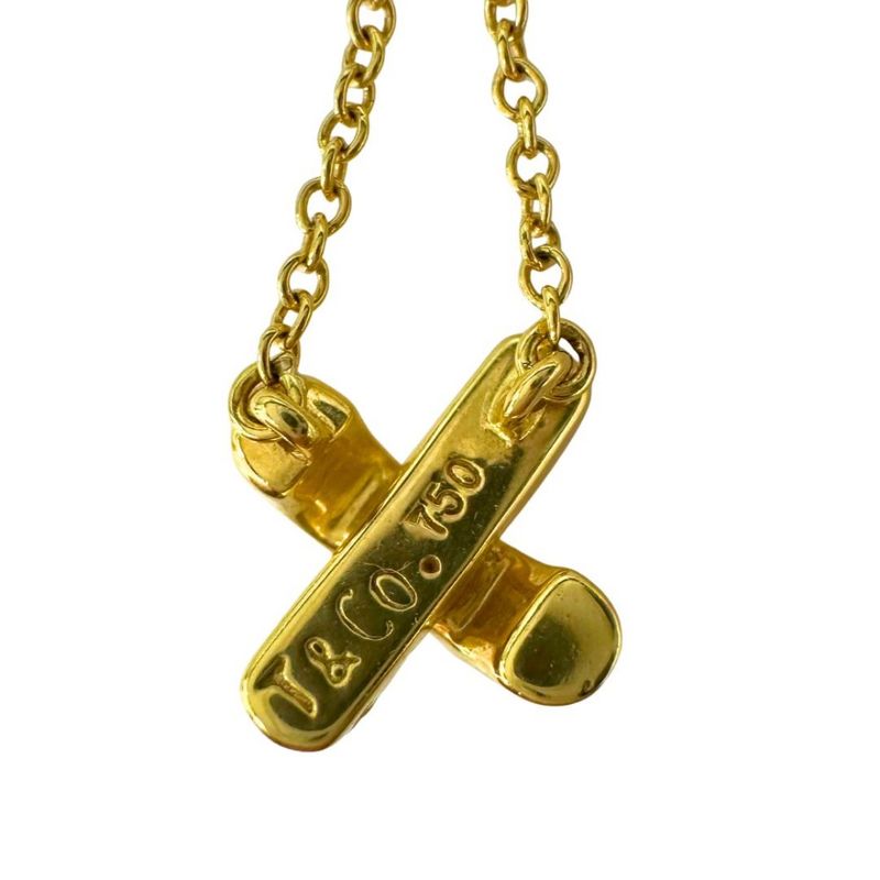 Tiffany & Co Cross Stitch Necklace