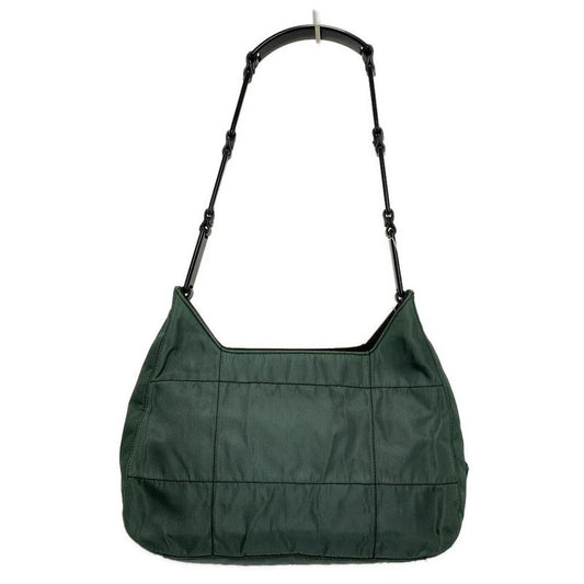Prada Shoulder Bag - B8362 Dark Green And Black Vintage/mini Bag/plastic