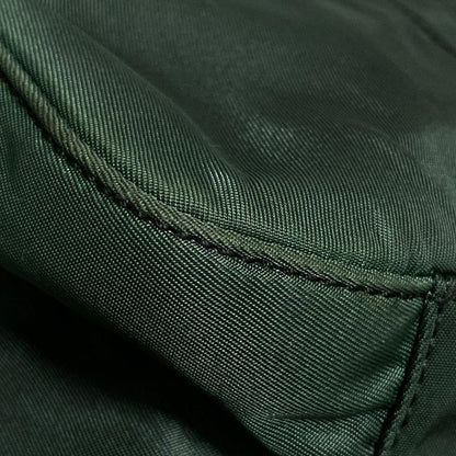 Prada Shoulder Bag - B8362 Dark Green And Black Vintage/mini Bag/plastic