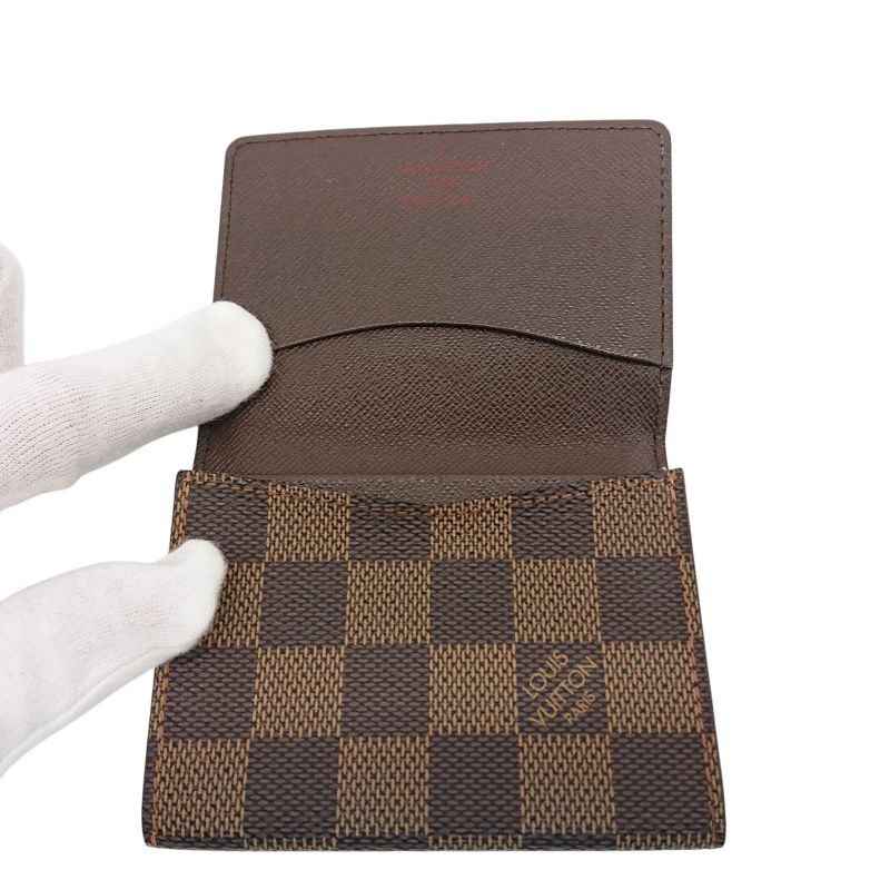 Louis Vuitton Card Case Business Card Holder Damier Enveloppe Carte De Visite