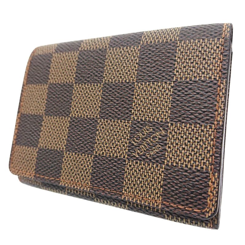 Louis Vuitton Card Case Business Card Holder Damier Enveloppe Carte De Visite