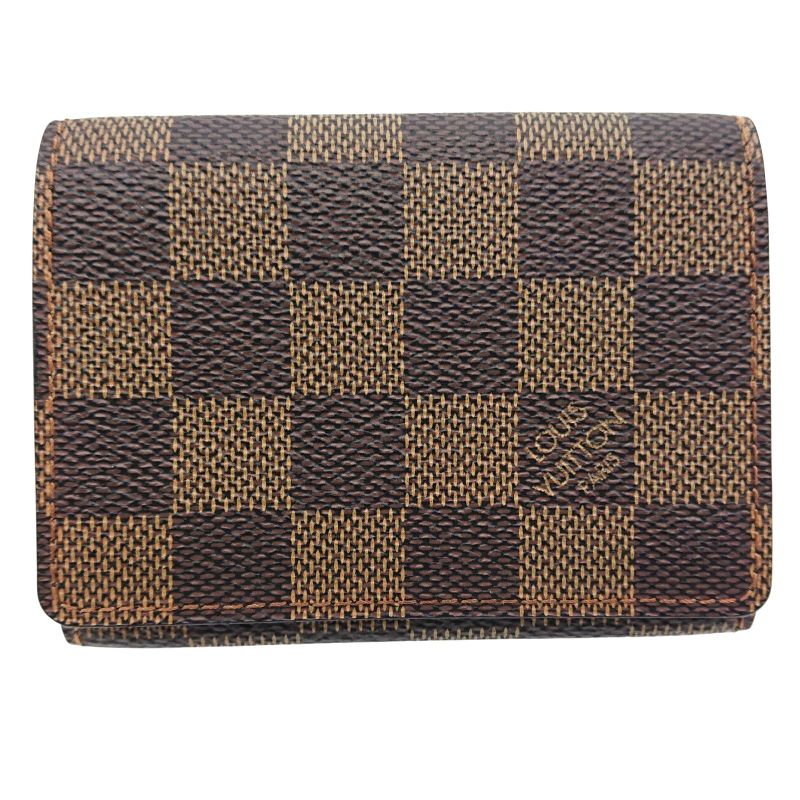 Louis Vuitton Card Case Business Card Holder Damier Enveloppe Carte De Visite