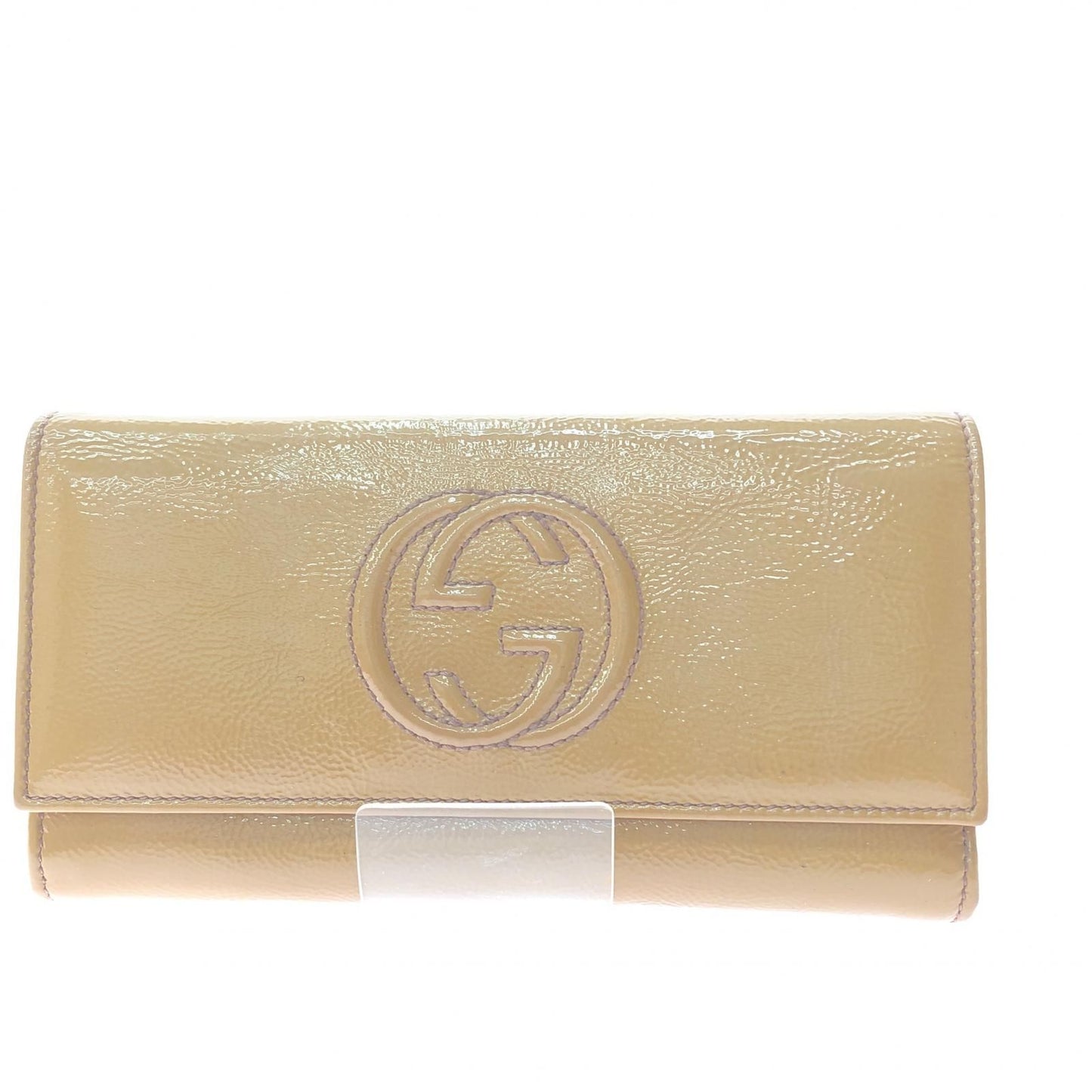Gucci Women's Long Wallet Soho Interlocking G GG 282414/2184 Khaki