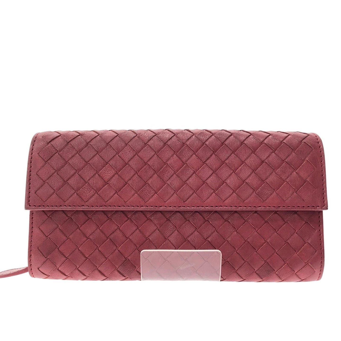 Bottega Veneta Unisex Long Wallet Intrecciato 150509 V001n