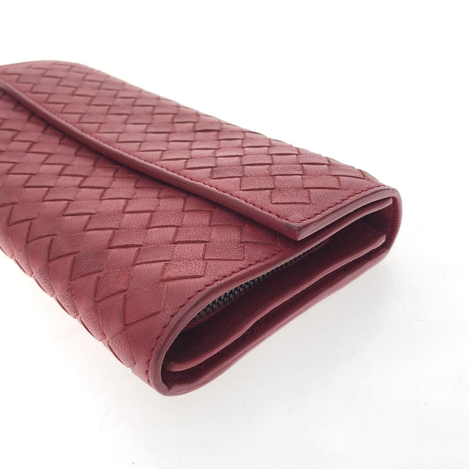 Bottega Veneta Unisex Long Wallet Intrecciato 150509 V001n