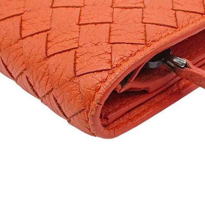 Bottega Veneta Intrecciato Long Wallet Orange Box Storage Bag