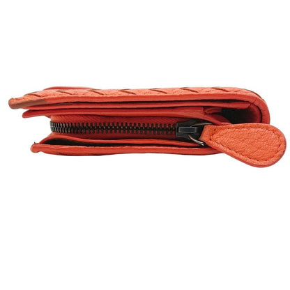 Bottega Veneta Intrecciato Long Wallet Orange Box Storage Bag