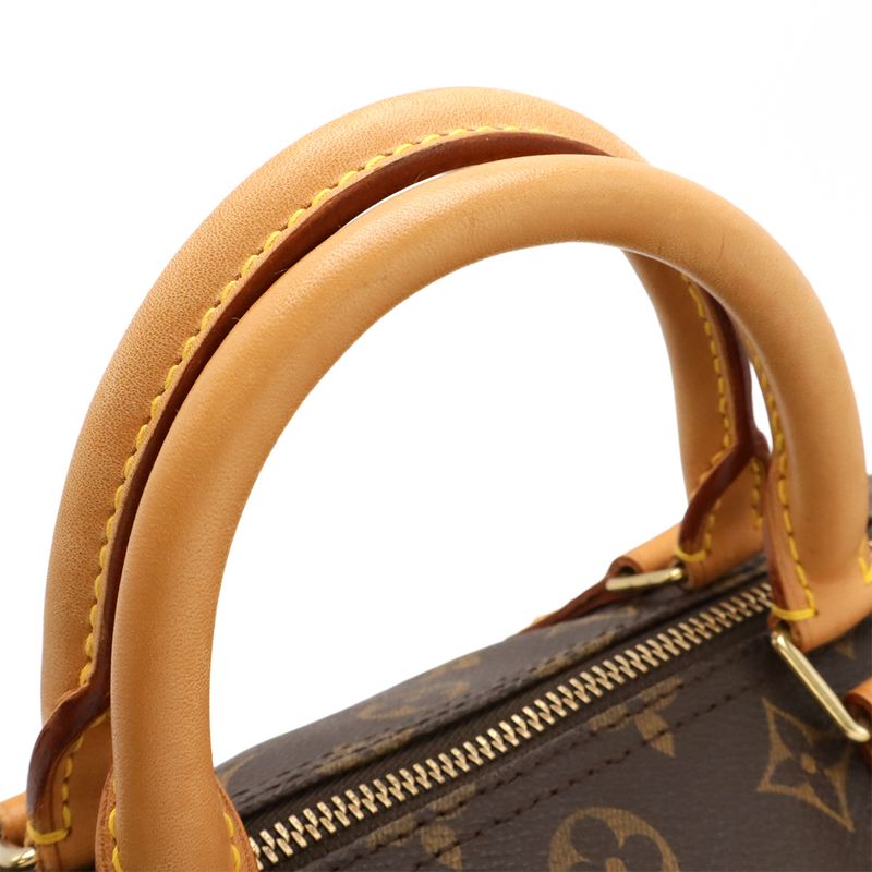 Louis Vuitton Monogram Speedy 30 Handbag Mini Boston Bag M41526