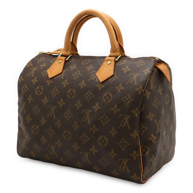 Louis Vuitton Monogram Speedy 30 Handbag Mini Boston Bag M41526